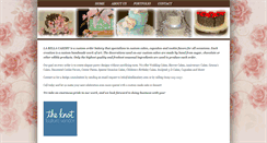 Desktop Screenshot of labellacakery.com